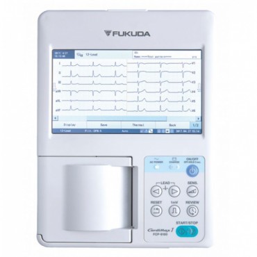 Electrocardiographe ECG Fukuda Cardimax FCP-8100 (3 pistes) avec interprétation